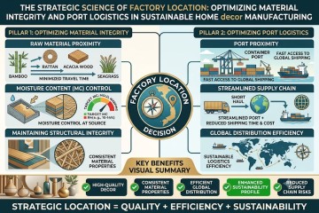 The Strategic Science of Factory Location: Optimizing Material Integrity and Port Logistics in Sustainable Home Decor Manufacturing